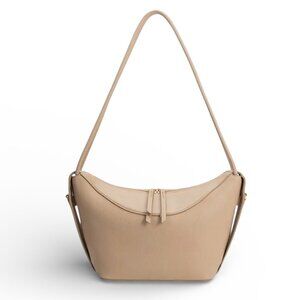 NWT Melie Bianco Wesley Recycled Vegan Leather Shoulder Bag - Mushroom MSRP $140